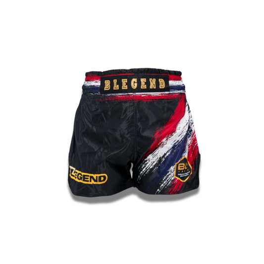 Blegend Boxing Shorts - Thai Legend Black