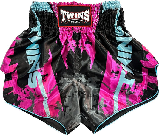 Twins Muay Thai Shorts - Candy Pink - KICKPUNCHELBOW