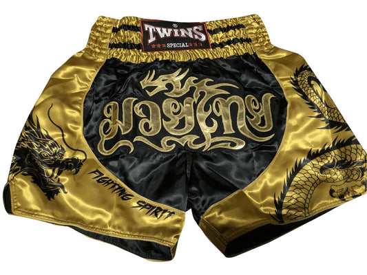 Twins Muay Thai Shorts - Gold O.Gs - KICKPUNCHELBOW