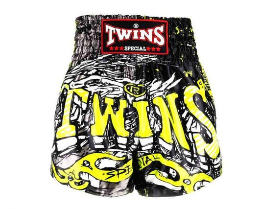 Twins Muay Thai Shorts - Blockheads - KICKPUNCHELBOW