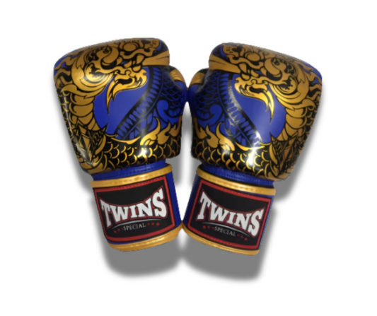 Twins Special gloves - FBGVL3-52 Gold Blue