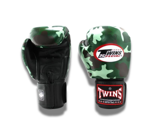 Twins Special Fancy Boxing Gloves-  FBGVL3-AR Green