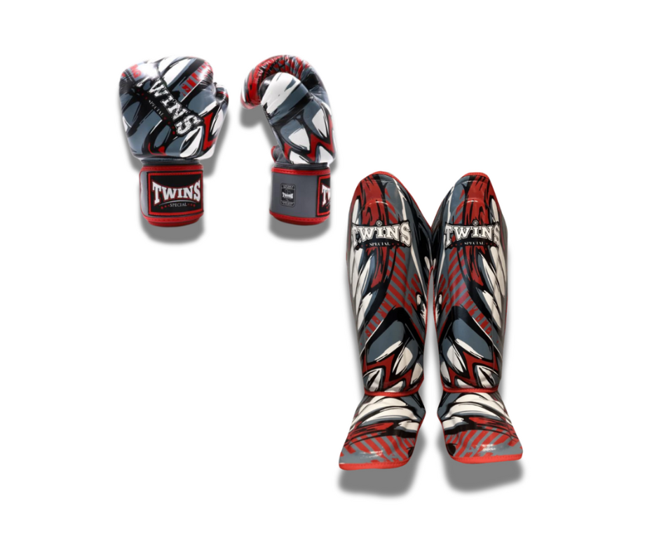 Twins Sparring Set Demon Grey