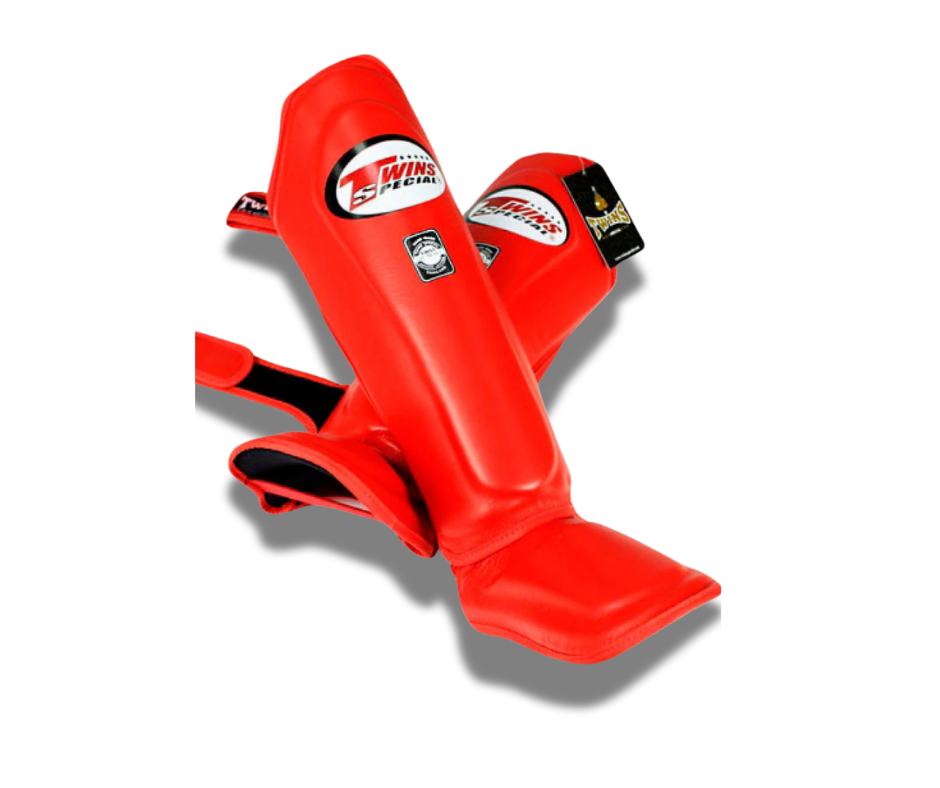 Twins Special Shin Guards SGS10 Red