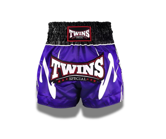 Twins Muay Thai Shorts - TBS-Rusty Blue