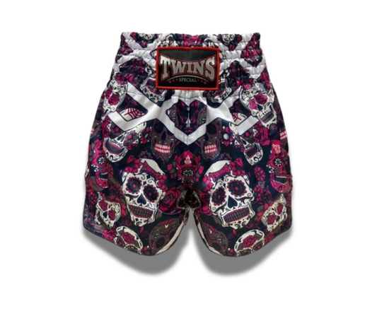 Twins Muay Thai Shorts - TBS Caraveras Pink