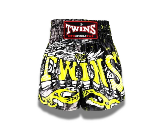 Twins Muay Thai Shorts - TBS Graffiti
