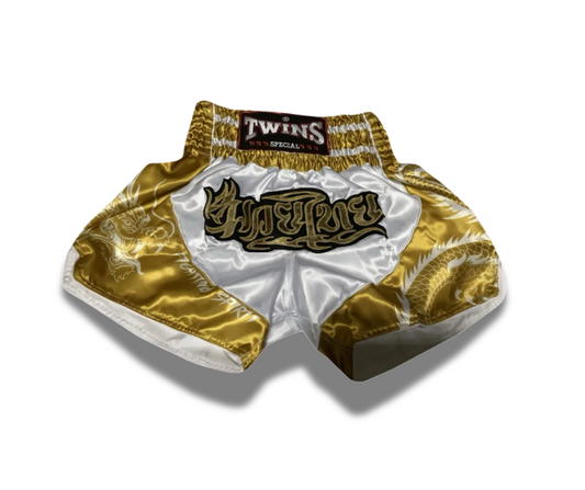 Twins Muay Thai Shorts - White O.Gs
