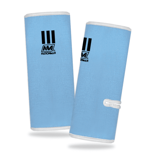 Nationman Ankle Guards Light Blue