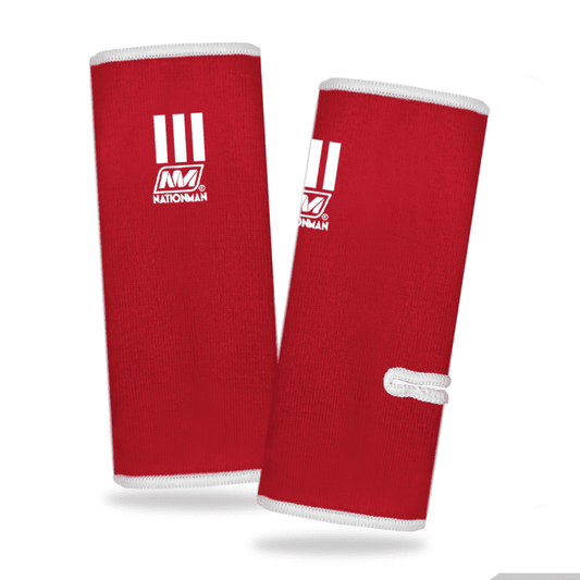 Nationman Ankle Guards Red