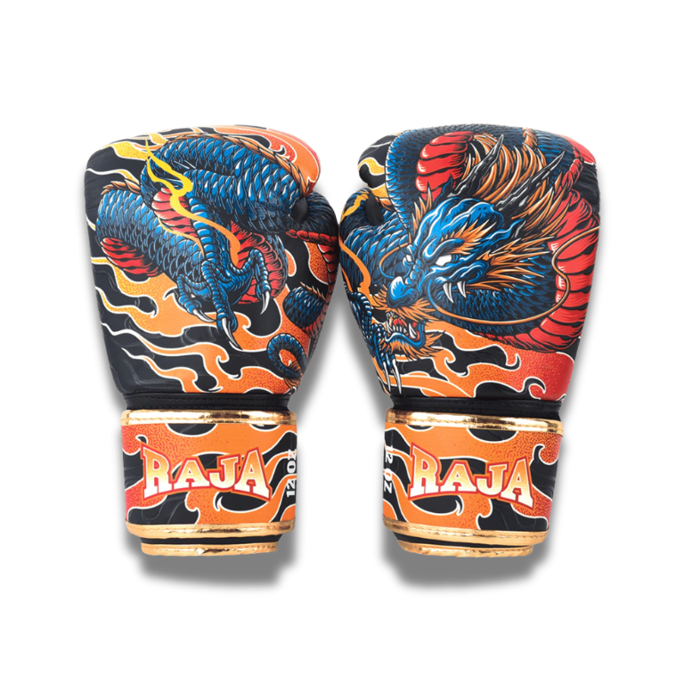 Raja Fancy Gloves  - Dragon Semi Leather