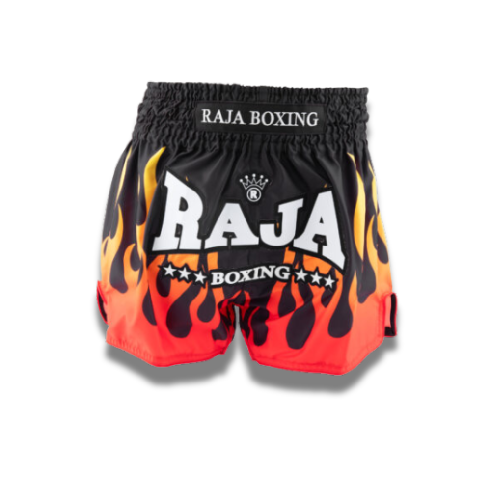 Raja Muay Thai Shorts -SSP66-011 Spitfier - Black