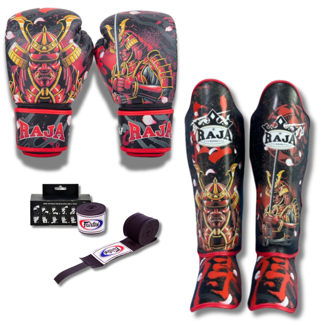Raja Fancy Sparring Set - Sak Yant Samurai