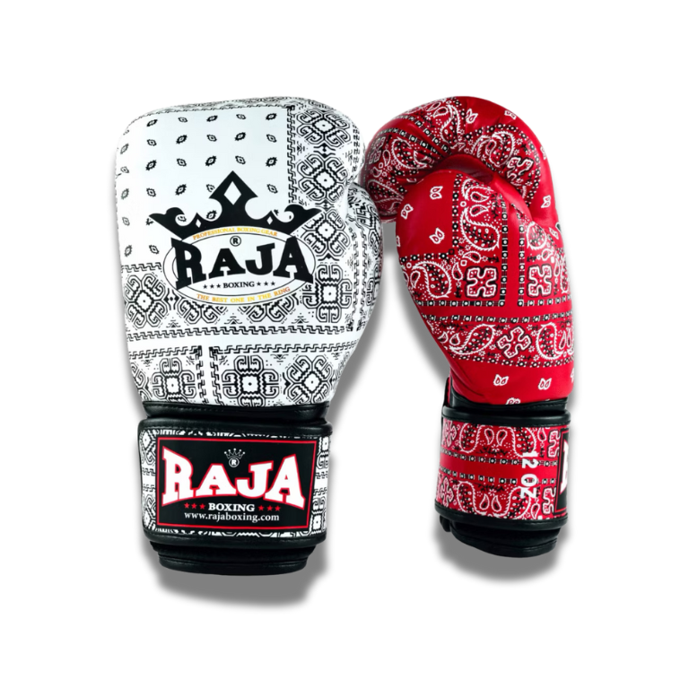 Raja Bandana Series Gloves – Red & White Edition