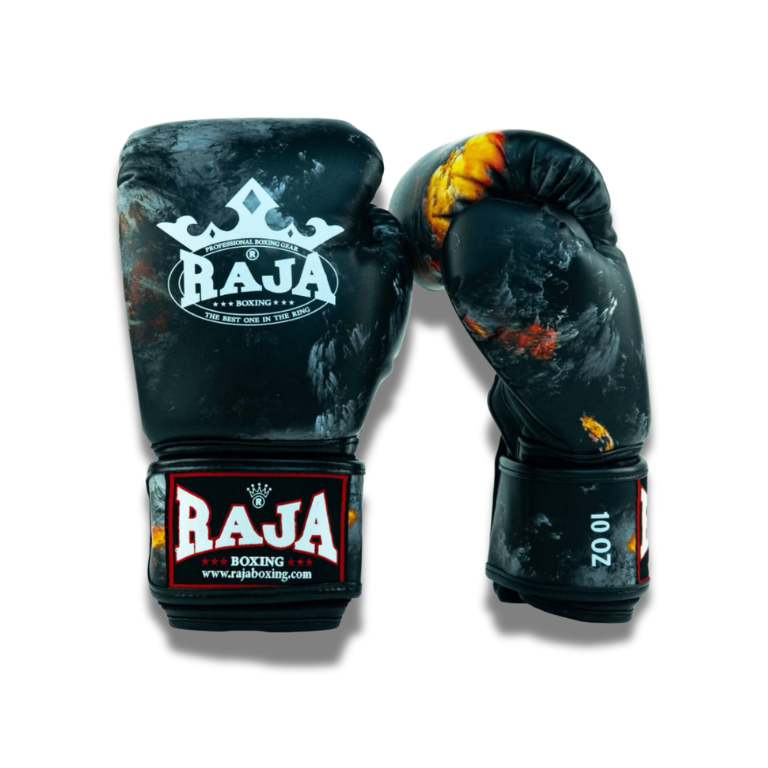 Raja Fancy Gloves - Black Sky
