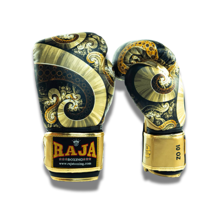 Raja Fancy Gloves - Gold Moustache