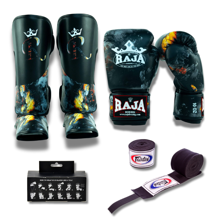 Raja Fancy Sparring Set - Black Sky