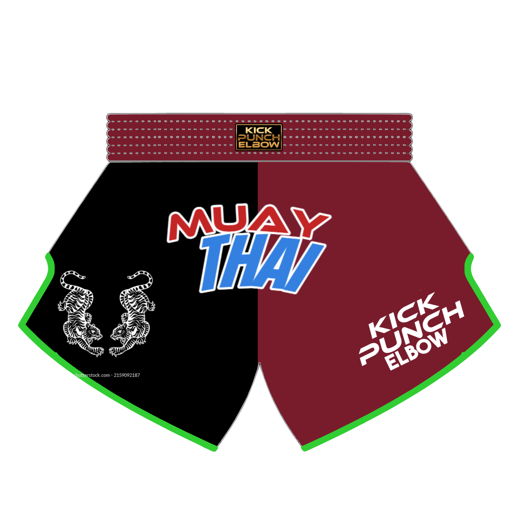 Two-Tone Muay Thai Shorts