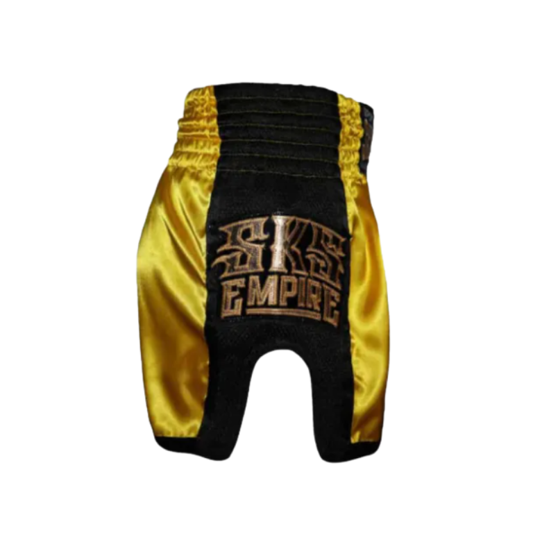 SKS Empire Muaythai Thai Shorts - DiABlo (Yellow-Black)