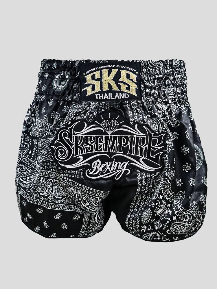 SKS Empire Muaythai Thai Shorts - Bandana