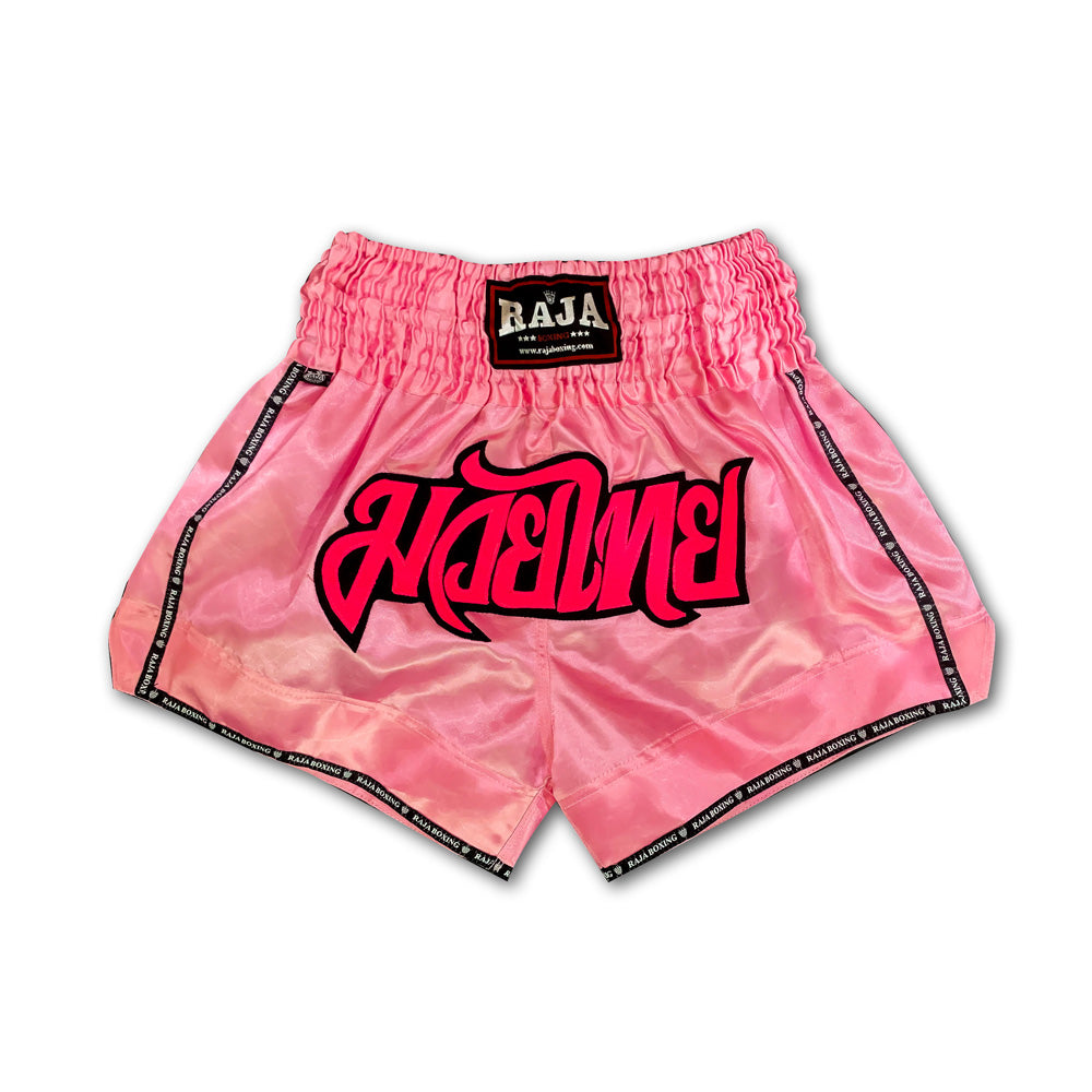 Raja Muay Thai Shorts - Satin Collection - KICKPUNCHELBOW