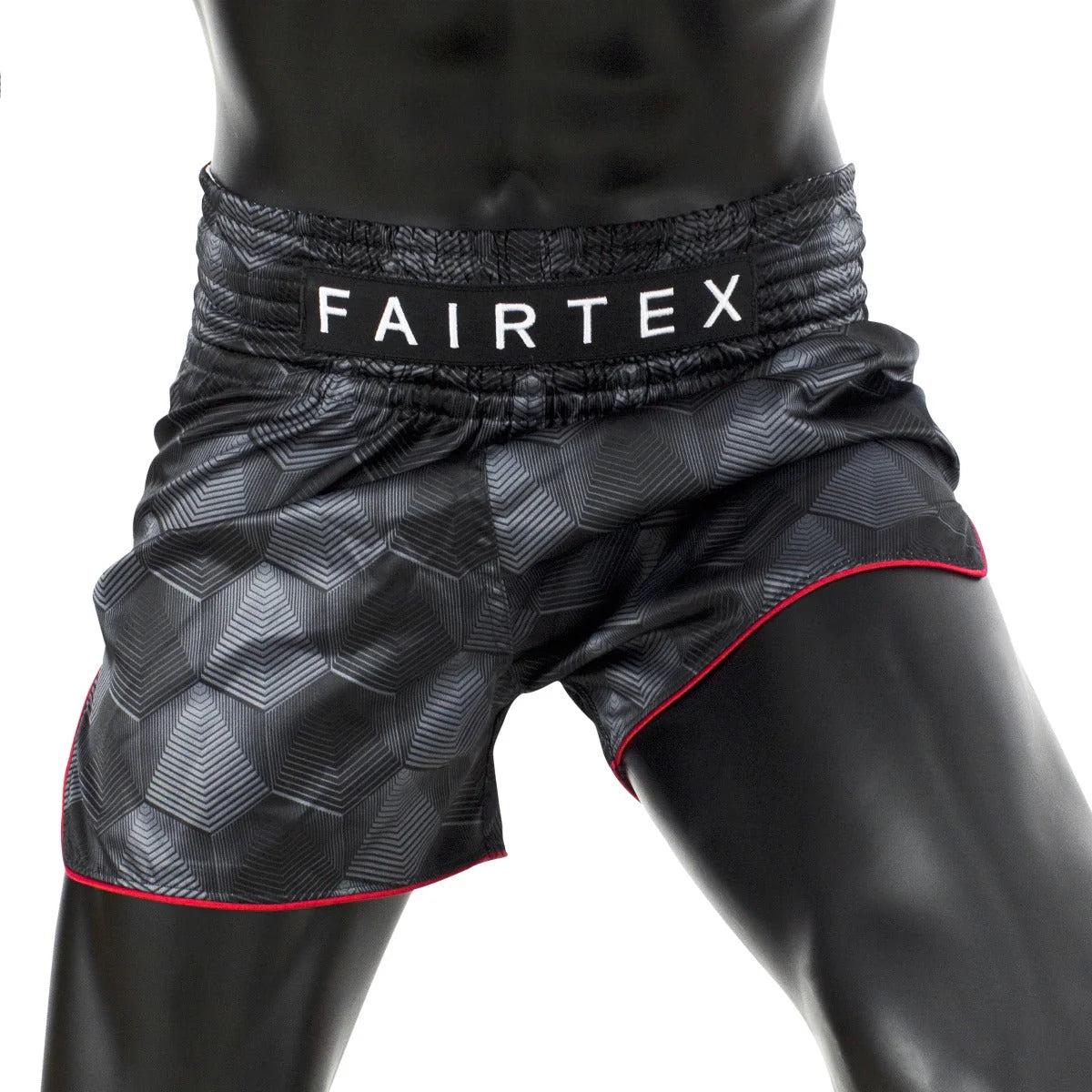 Fairtex Muay Thai Shorts - Stealth Black - KICKPUNCHELBOW