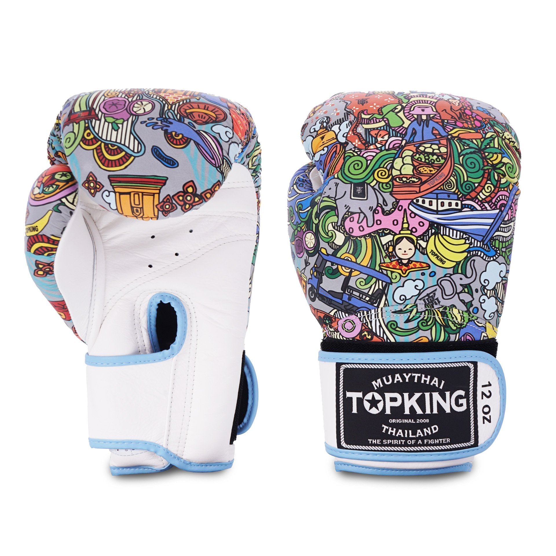 TOPKING-GLOVES-WHITE-THAI-CULTURE