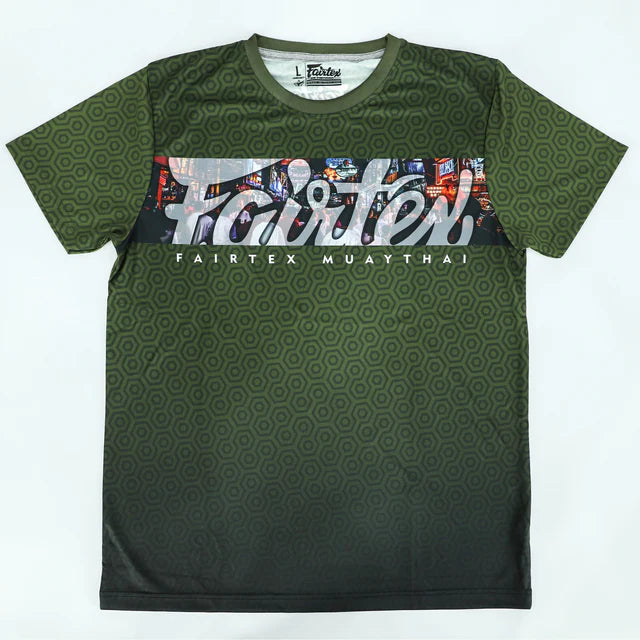 Fairtex - T-Shirt Scenic TST217 Green - KICKPUNCHELBOW