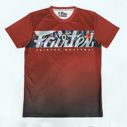 Fairtex - T-Shirt Scenic TST217 Red - KICKPUNCHELBOW