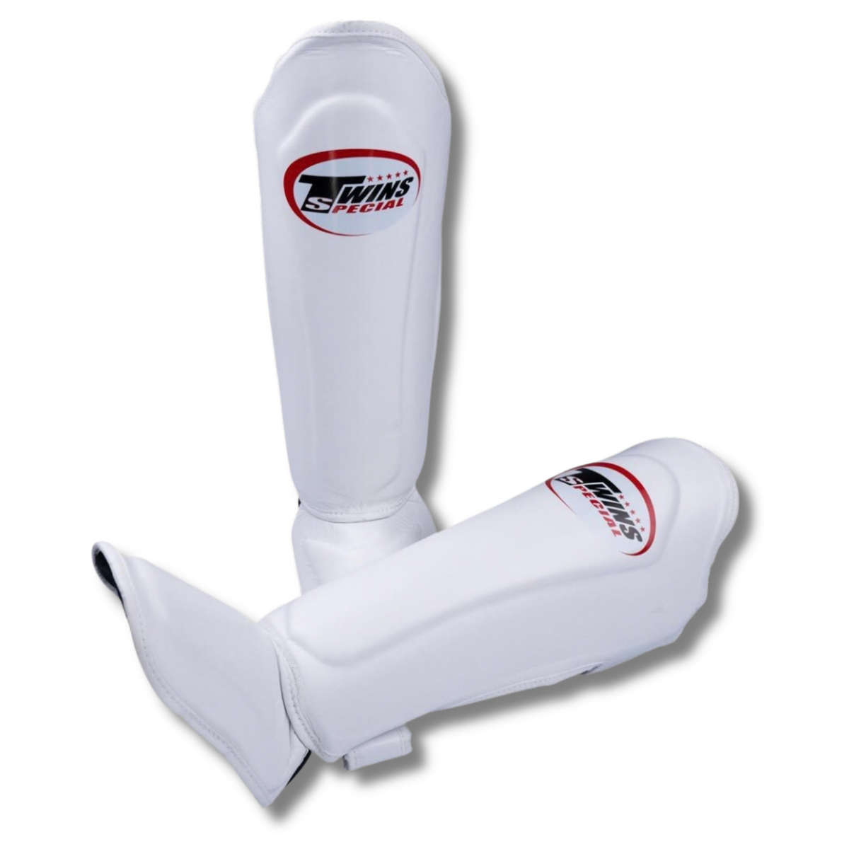 Twins Special - Shin Guards - SGL10 - White - Kick Punch Elbow