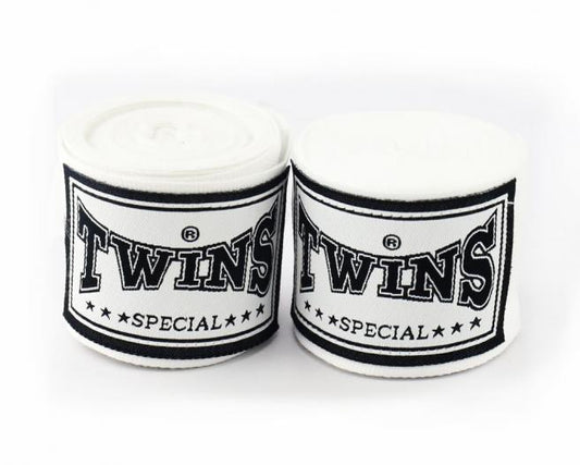 Twins Wraps CH5 White - KICKPUNCHELBOW
