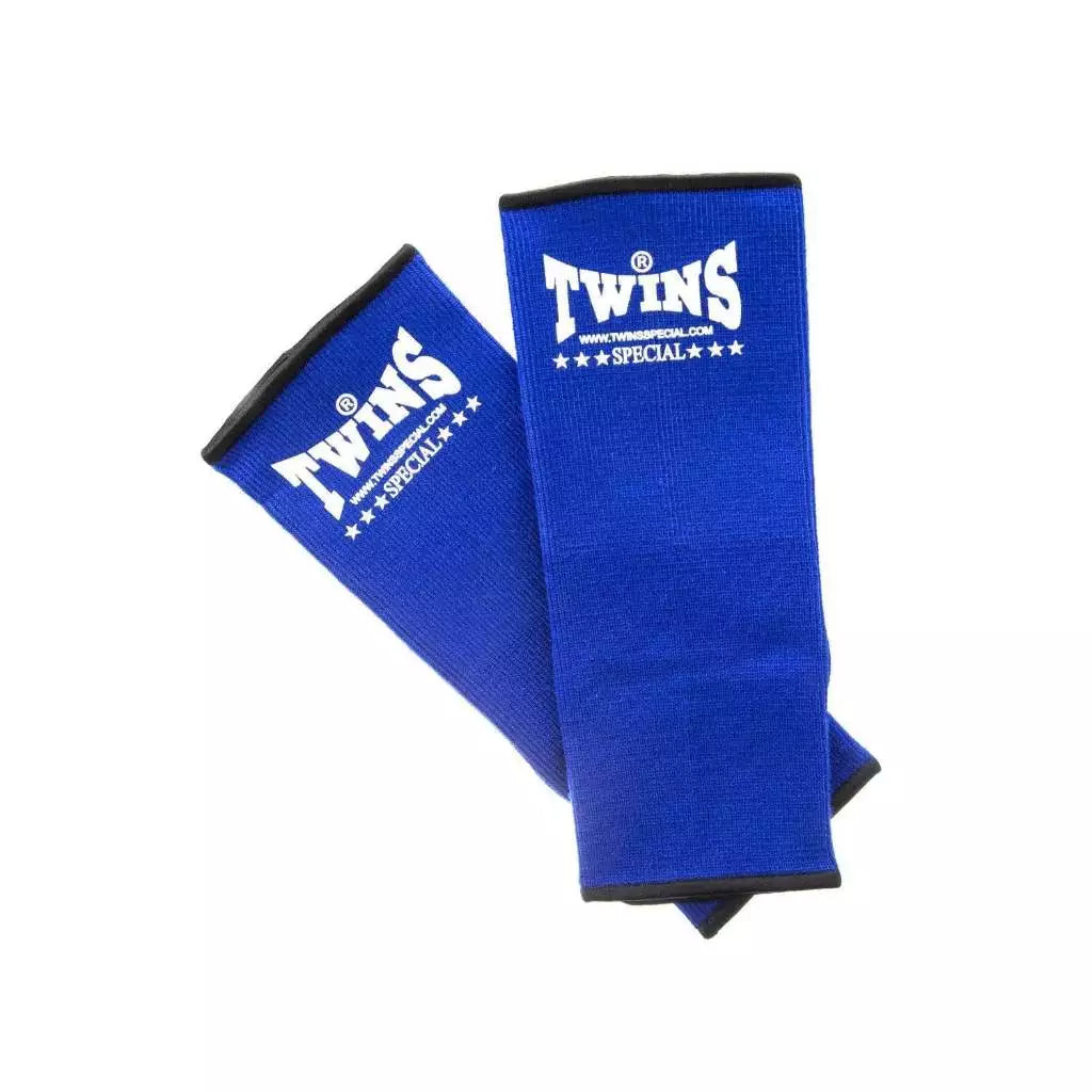 Twins Special Ankle Guards AG1 in Blue, front view