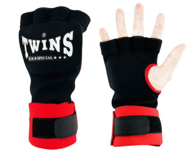 Twins Quick Wraps Red - KICKPUNCHELBOW