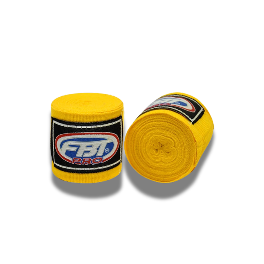 FBT Hand Wraps Yellow 3.5m/4m