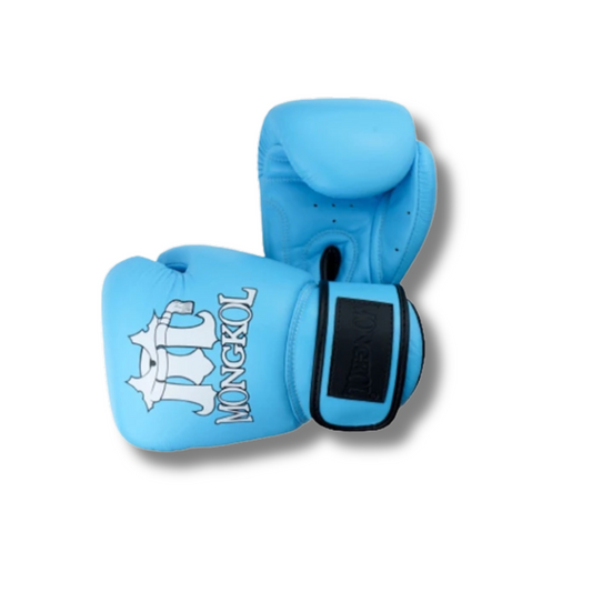 Mongkol Tight Fit Boxing Gloves Blue