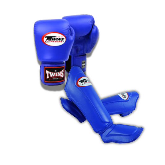 Twins Special Sparring Set SGL10 Blue - KICKPUNCHELBOW