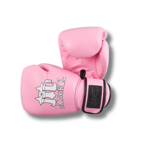 Mongkol Tight Fit Boxing Gloves Pink