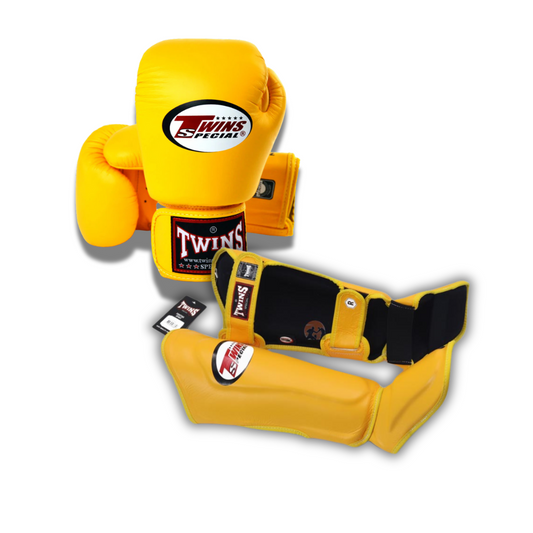 Twins Special Sparring Set SGL10 Yellow - KICKPUNCHELBOW