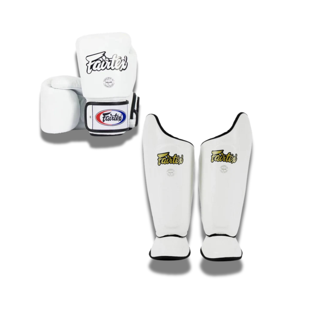 Fairtex Sparring Set SP8 White - KICKPUNCHELBOW