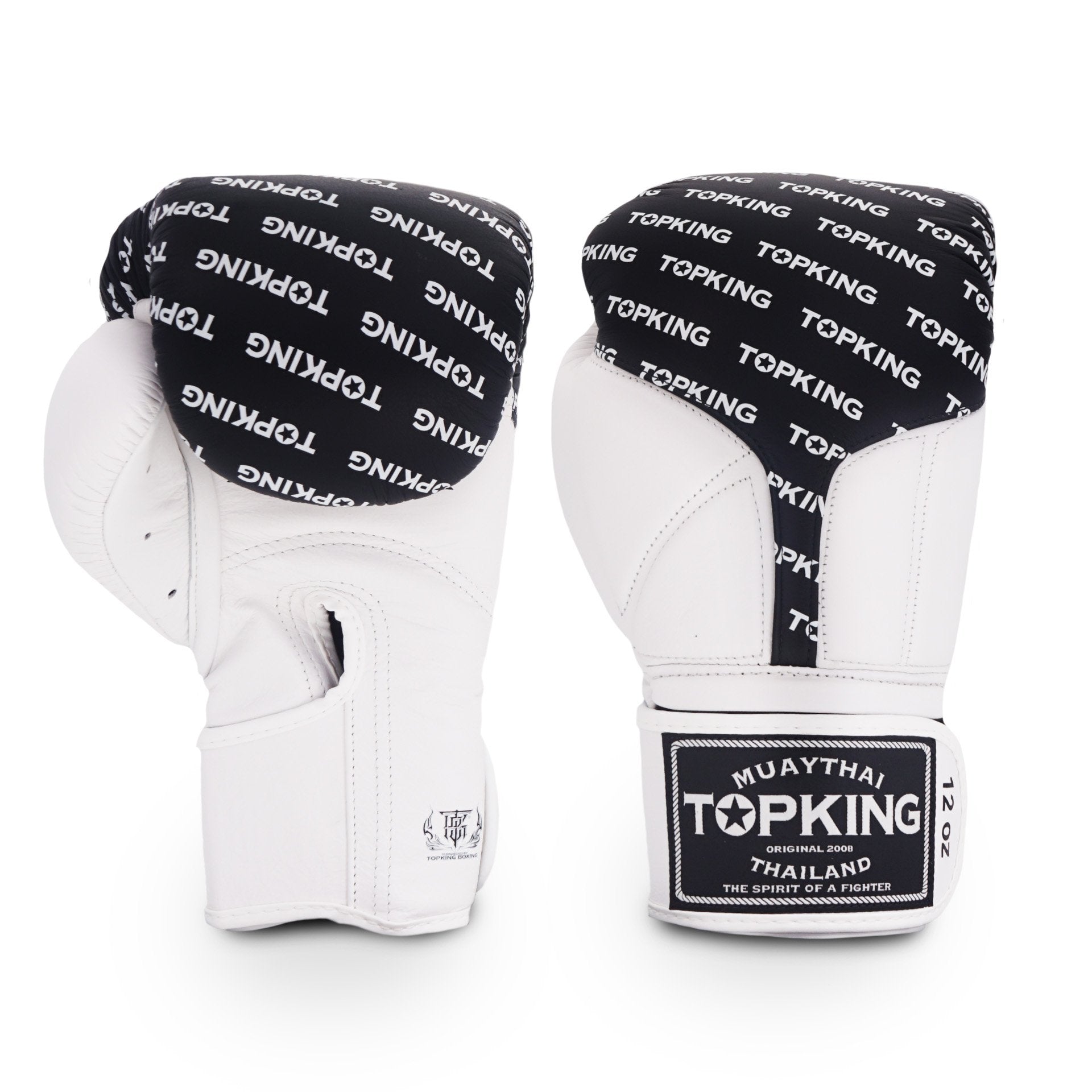 Top King Dual Color White/Black - KICKPUNCHELBOW