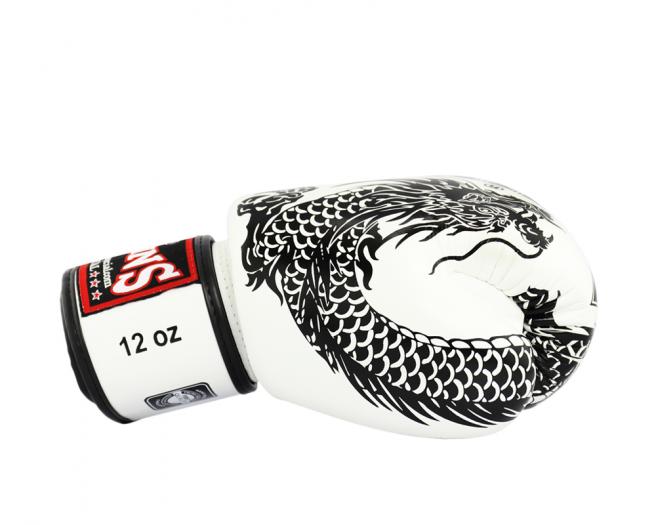 Twins Gloves - Dragon Twins White - KICKPUNCHELBOW