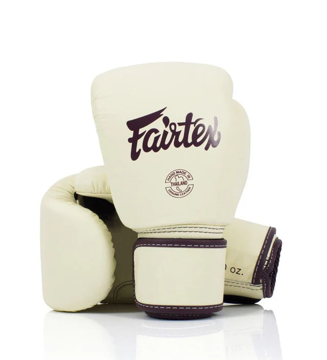 Fairtex Boxing Gloves Slim Wrist Khaki