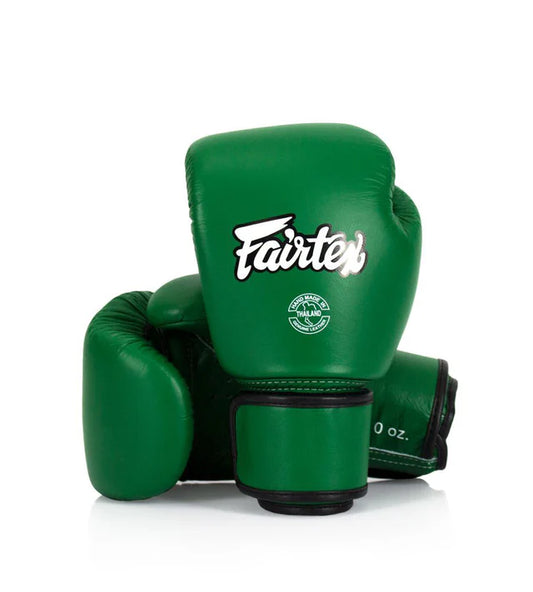 Fairtex Boxing Gloves Slim Wrist Green