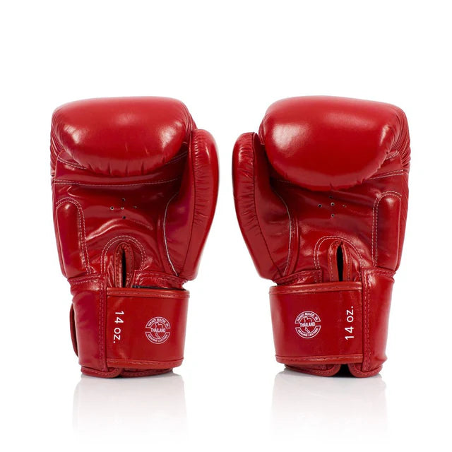 Fairtex Gloves - Tight Fit Deluxe Red