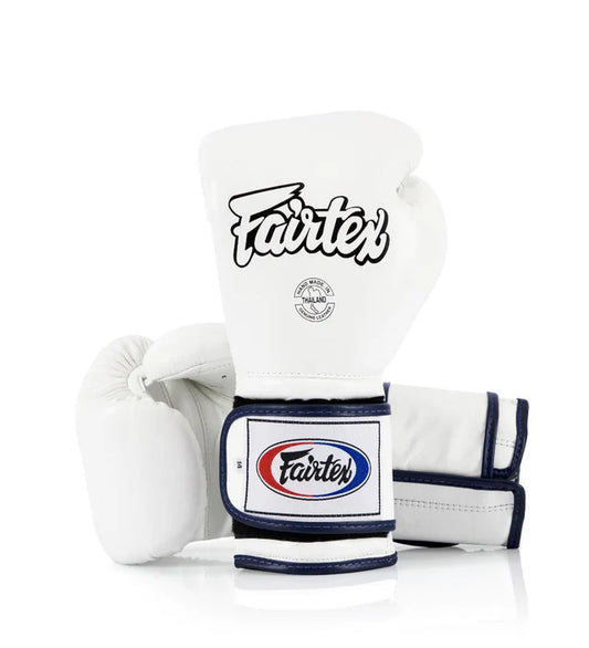 Fairtex Boxing Gloves Heavy Hitters White
