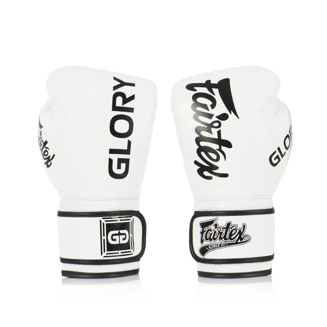 Fairtex Gloves X Glory Competition Gloves White