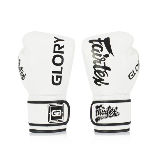 Fairtex Gloves X Glory Competition Gloves White