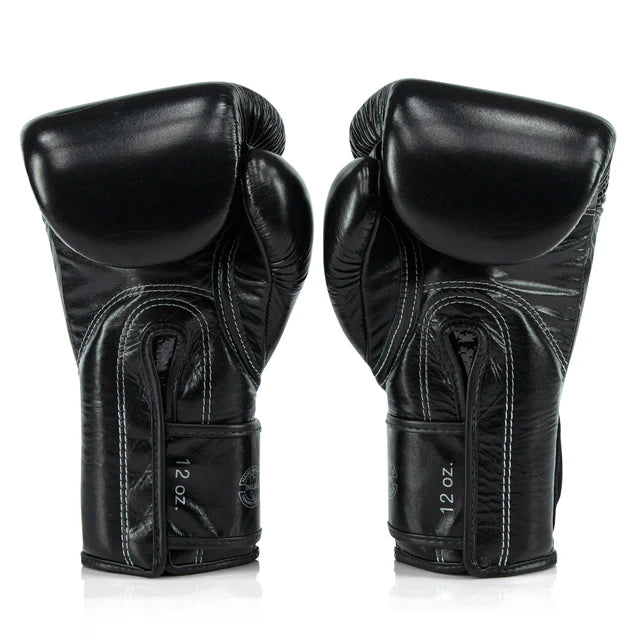 Fairtex Gloves X Glory Competition Gloves Fancy Black Silver