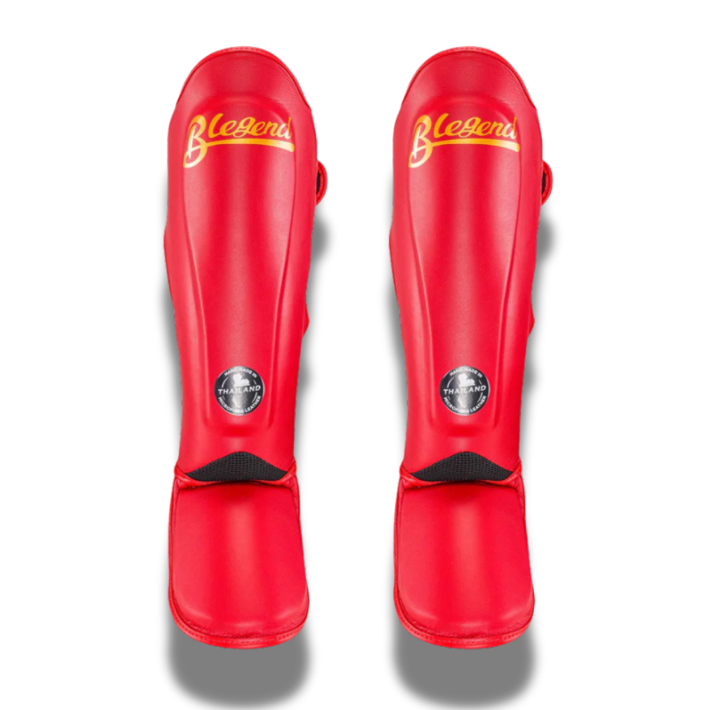 Blegend Shin Guards Red