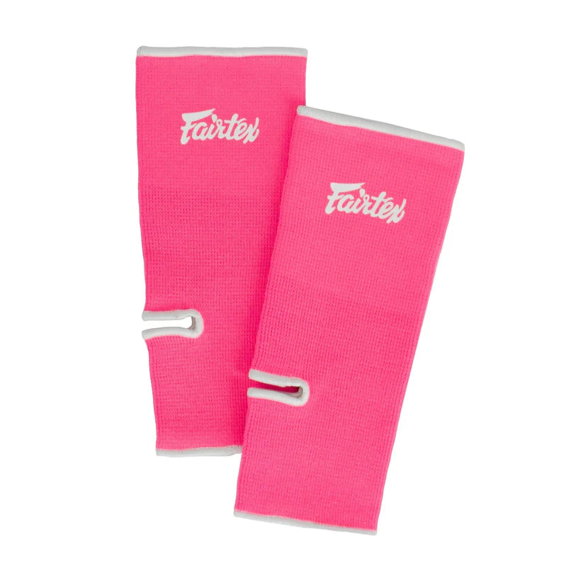 Fairtex Ankle Guards Pink - KICKPUNCHELBOW